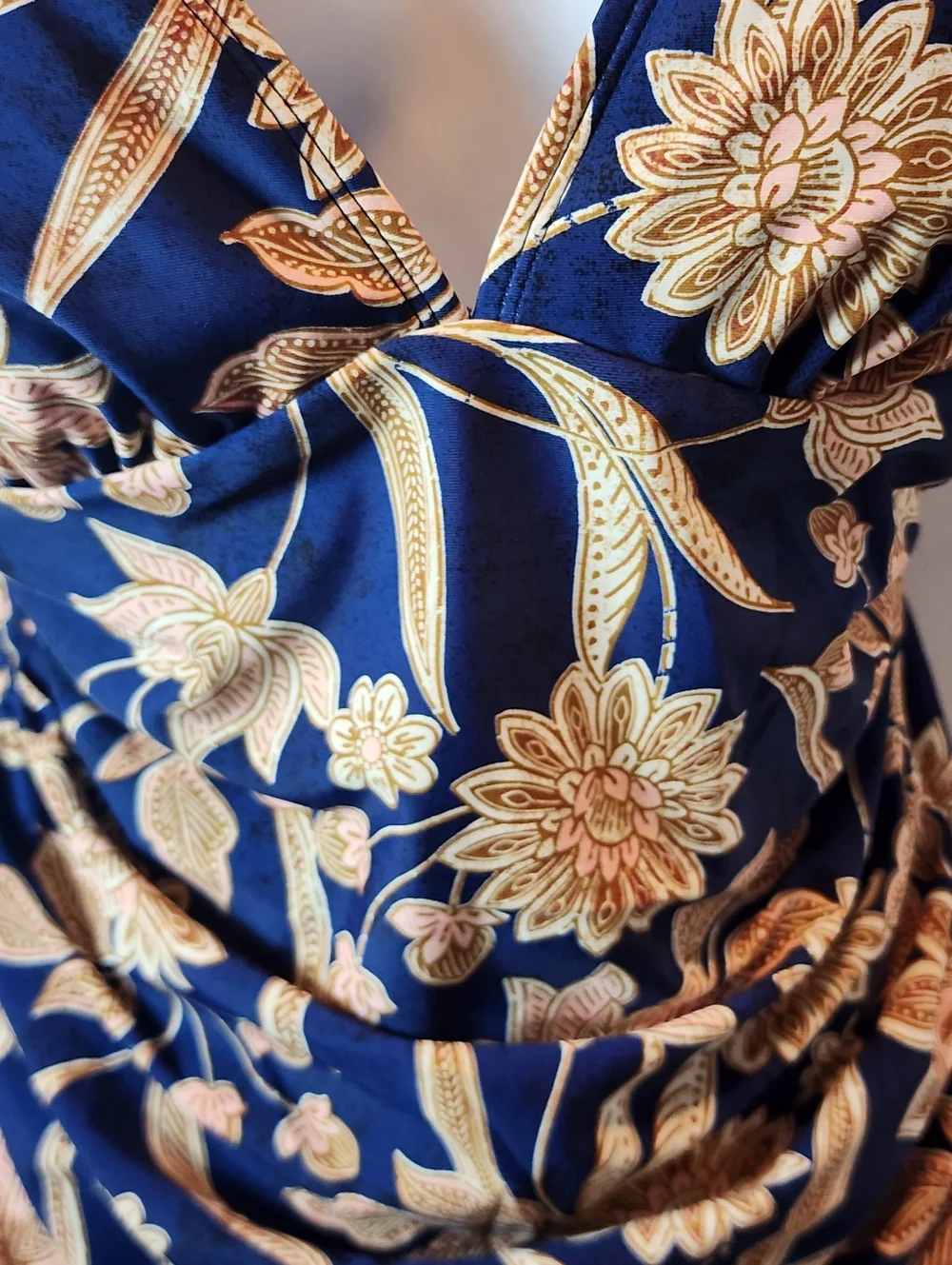 Cupshe Seaside Blossom Paisley One-Piece Swimsuit